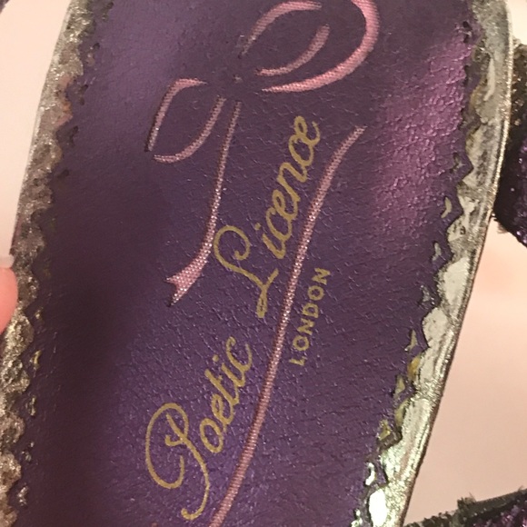 NIB poetic license royal occasion heels 8.5 - Picture 6 of 8